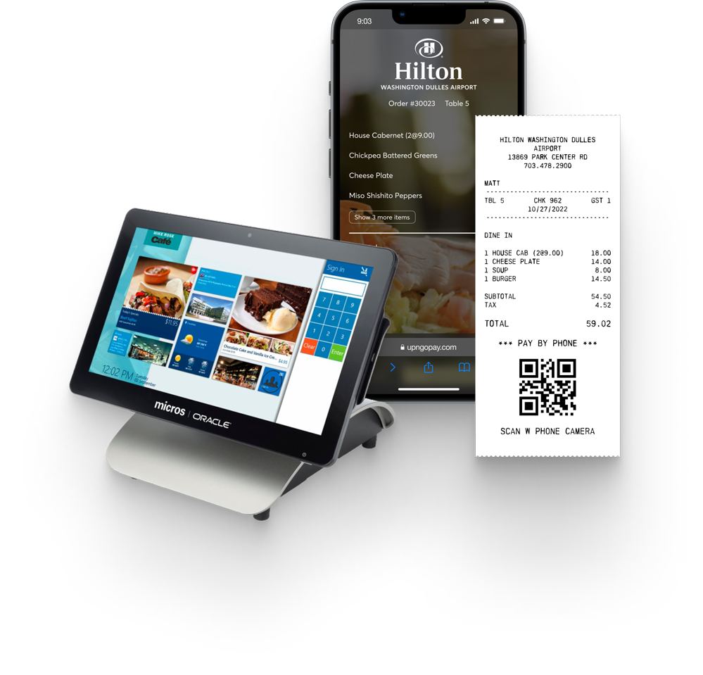 Micros Pay At Table Qr Code Payments